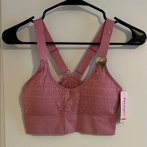 Juicy Couture Mauve Pink Wireless Bra Medium